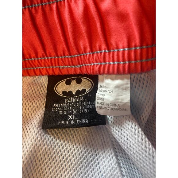 Batman and Robin Floral surfboard swim shorts. - Picture 3 of 3